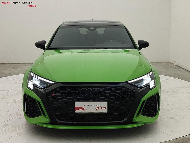 Usata Audi RS3 400 CV (294 kW) 2024 Verde Berlina