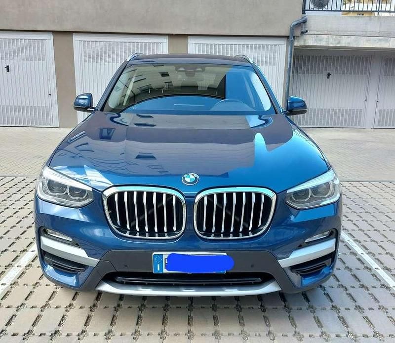 Usata BMW X3 xLine 190 CV (139 kW) 2018 Blu SUV
