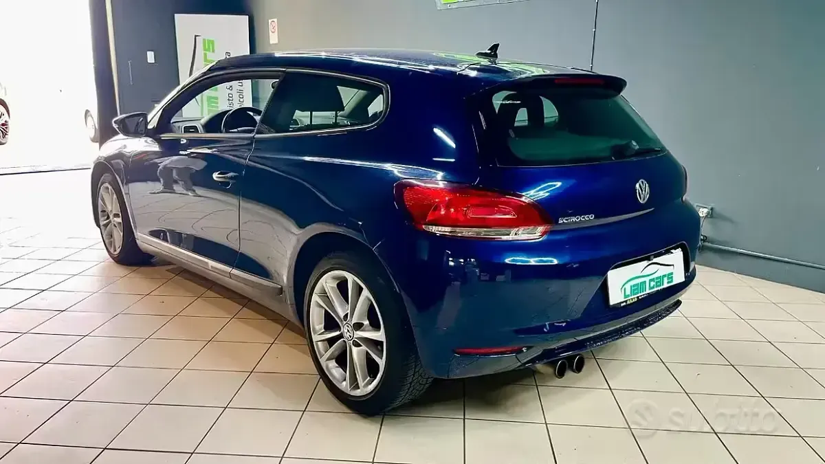Usata VW Scirocco 200 CV (147 kW) 2010 Bluazzurro Coupé