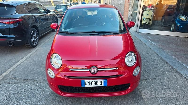Usata Fiat 500 Lounge 69 CV (50 kW) 2018 Rosso Berlina