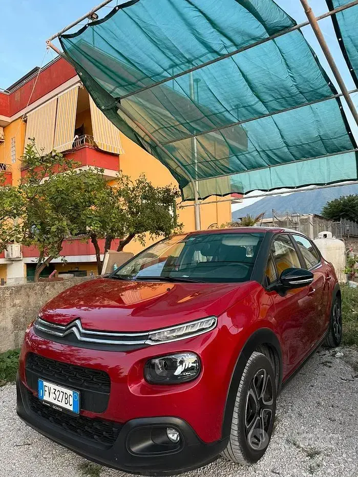 Usata Citroën C3 110 CV (80 kW) 2018 Rosso Utilitaria