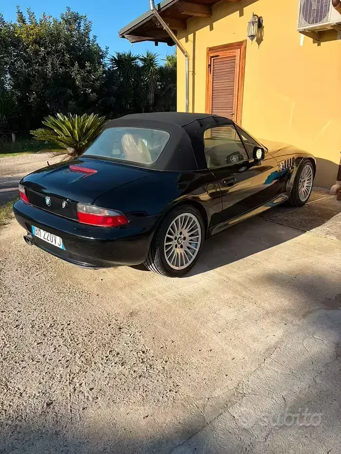 Usata BMW Z3 116 CV (85 kW) 1997 Nero Cabrio