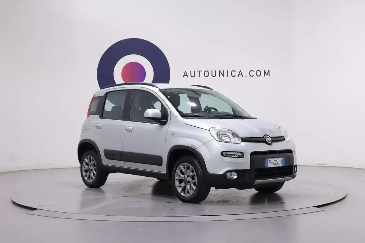 Usata Fiat Panda 4x4 S 95 CV (69 kW) 2017 Grigio Utilitaria