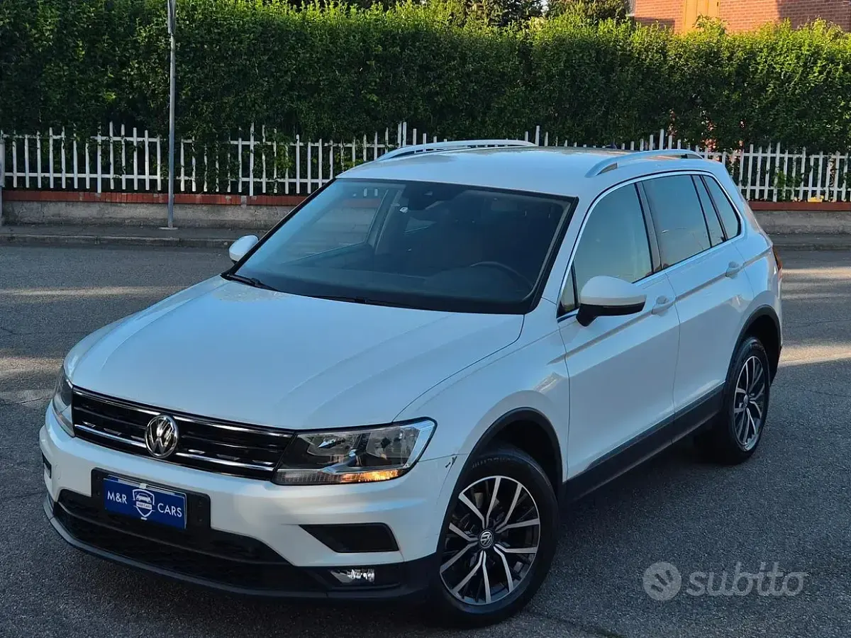 Usata VW Tiguan Style 150 CV (110 kW) 2018 Bianco SUV
