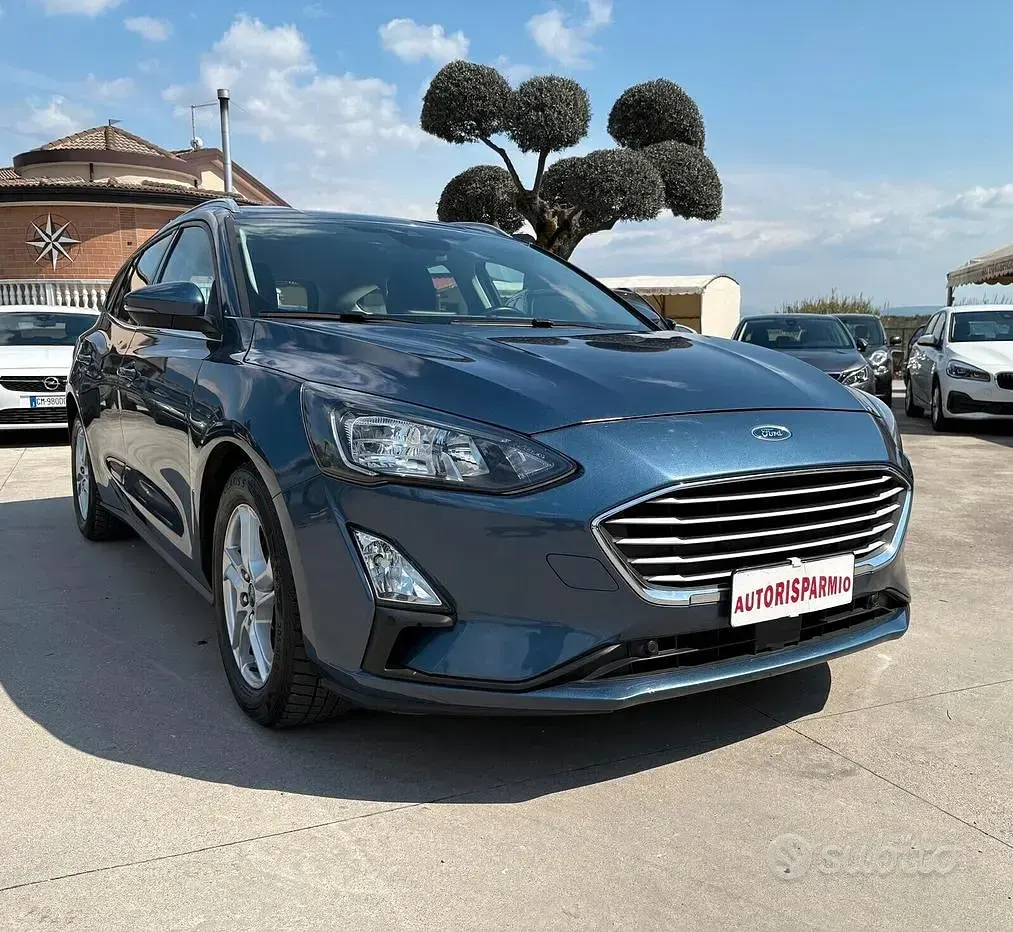 Begagnad Ford Focus Business Edition 120 HK (88 kW) 2020 Blå Kombi
