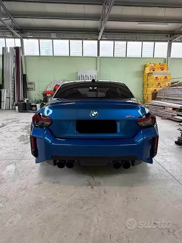 Usata BMW M2 Efficient Dynamics 480 CV (353 kW) 2024 Blu Coupé