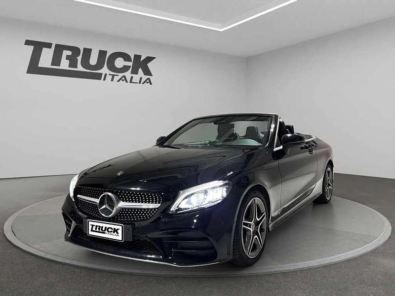 Nero metallizzato Usata 2019 Mercedes C220 Premium Plus Cabrio | 29.850 € (Ottimo prezzo) - Immagine 1/4