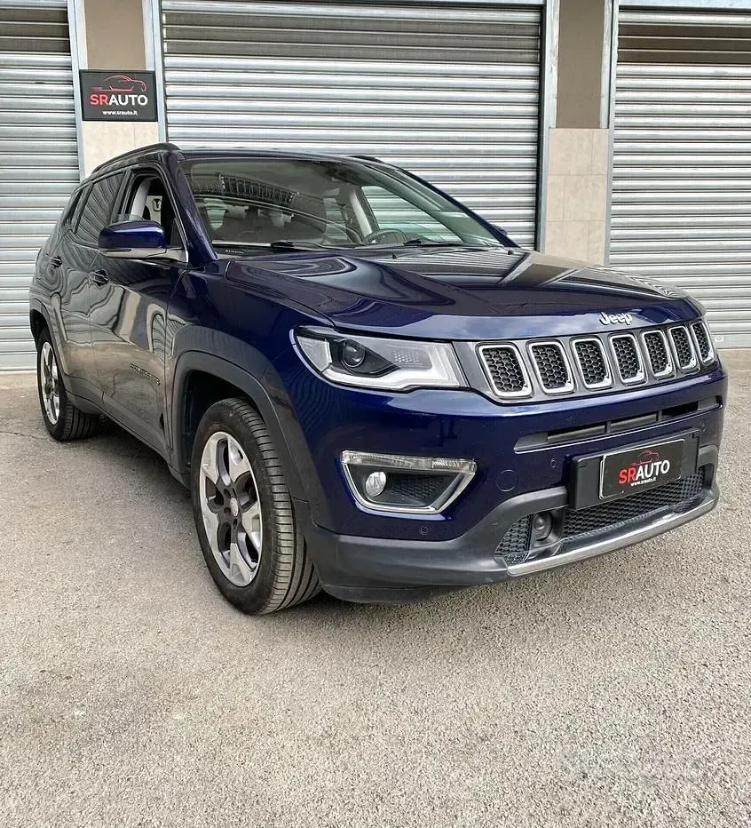 Usata Jeep Compass Limited 140 CV (102 kW) 2018 Blu SUV