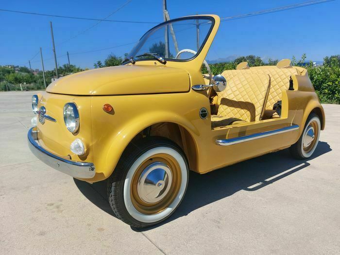 Usata Fiat 500 18 CV (13 kW) 1966 Giallo Utilitaria