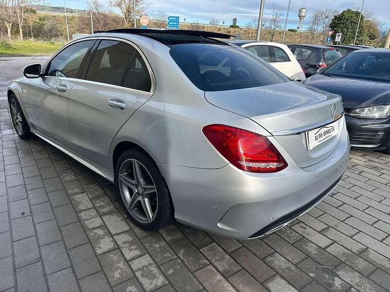 Usata Mercedes C220 Premium 170 CV (125 kW) 2016 Argento Berlina