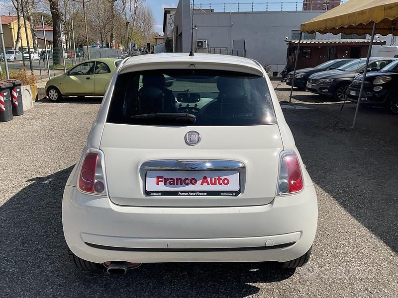Usata Fiat 500 Lounge 100 CV (73 kW) 2008 Bianco Berlina