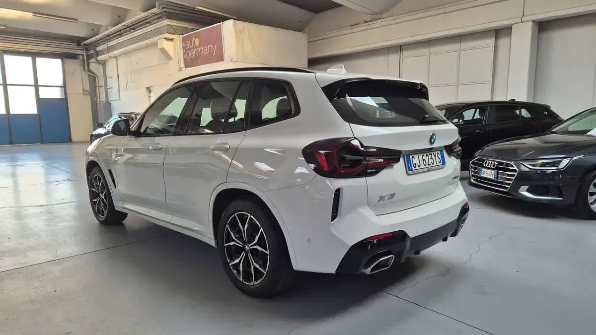 Usata BMW X3 M Sport 190 CV (139 kW) 2022 Bianco SUV