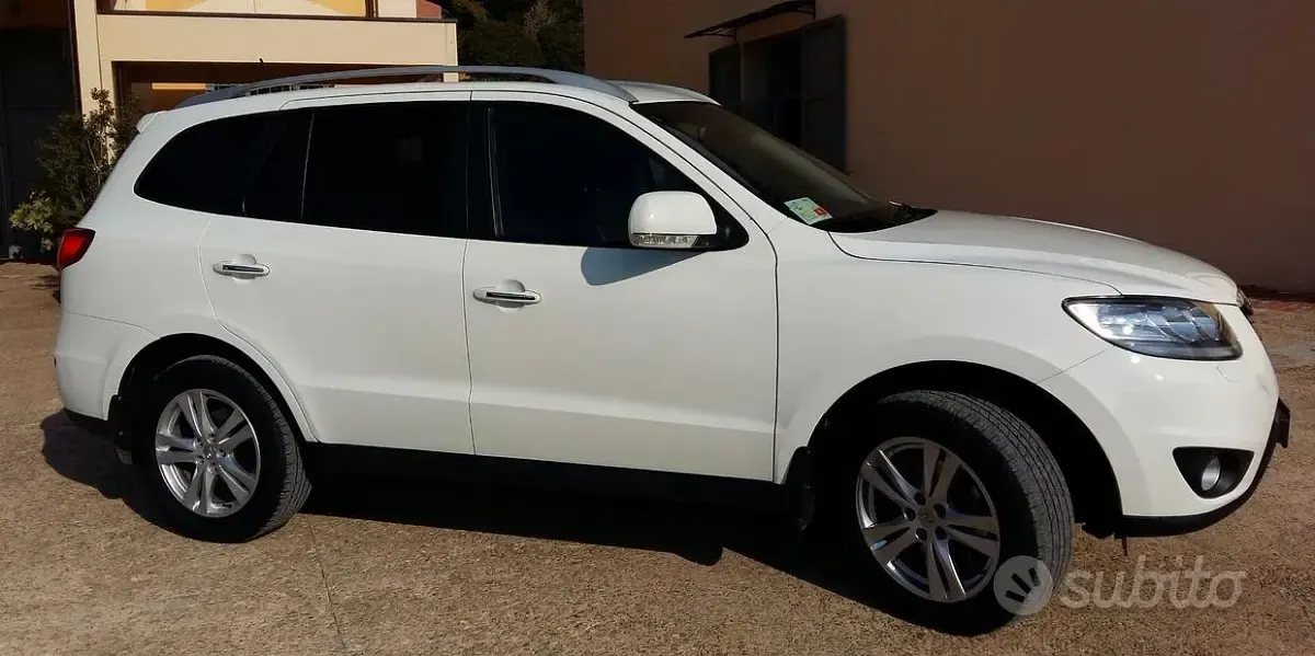 Usata Hyundai Santa Fe 197 CV (144 kW) 2011 Bianco SUV