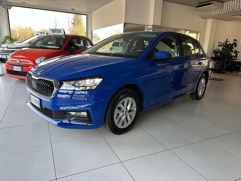 Usata Skoda Fabia Selection 95 CV (69 kW) 2024 Blu mediterraneo Utilitaria