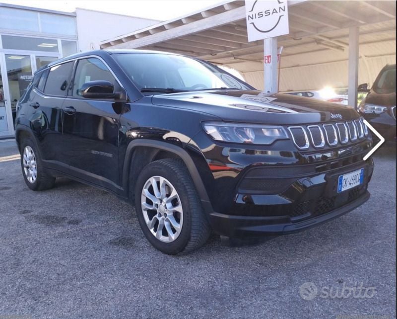 Nero Usata 2022 Jeep Compass SUV | 22.500 € (Buon prezzo) - Immagine 1/4