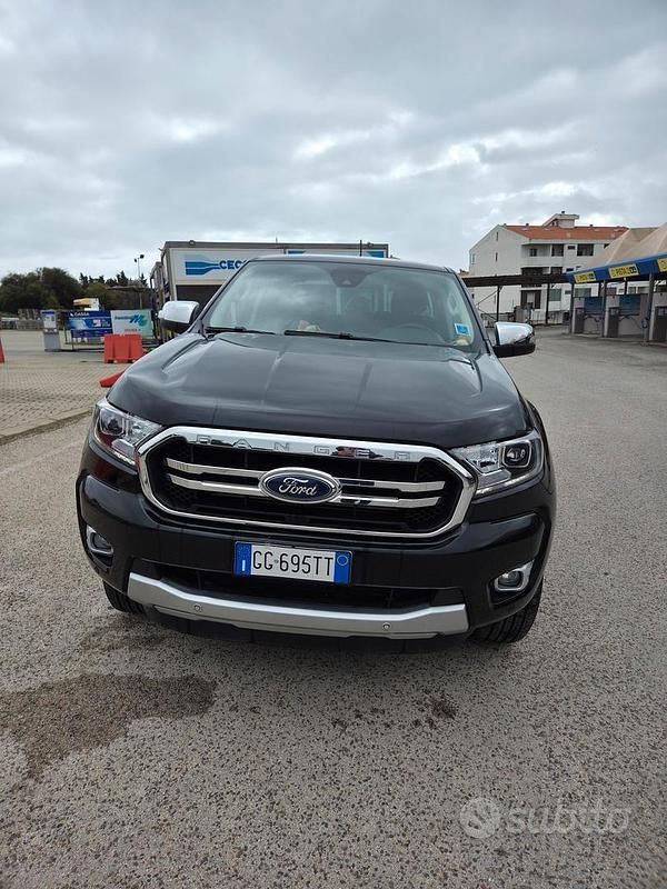 Usata Ford Ranger 170 CV (125 kW) 2022 Nero Pick-up