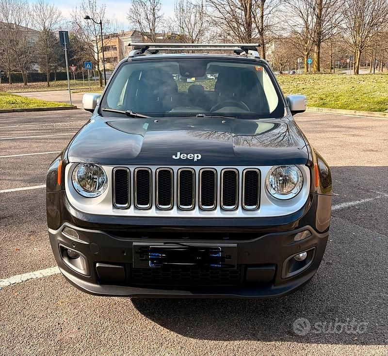 Usata Jeep Renegade Limited 120 CV (88 kW) 2017 Nero SUV