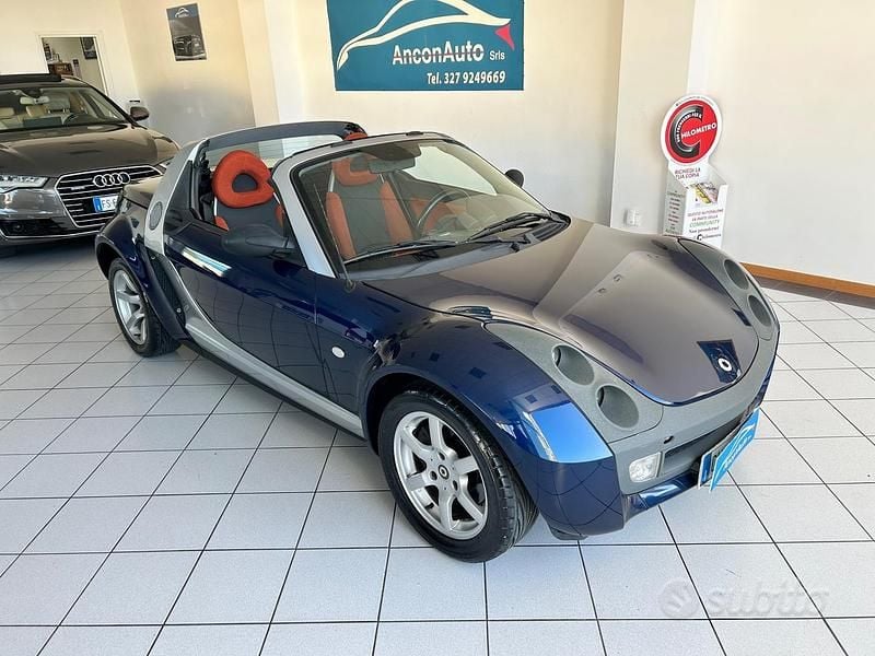 Usata Smart Roadster 82 CV (60 kW) 2003 Blu Cabrio