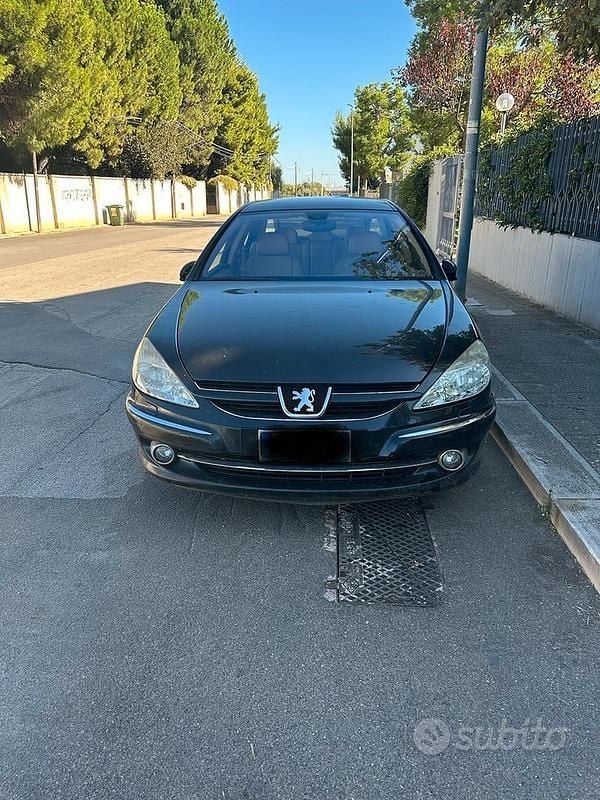 Usata Peugeot 607 170 CV (125 kW) 2007 Nero Berlina
