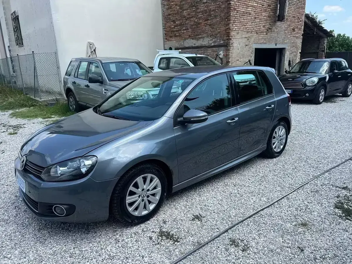 Usata VW Golf VI 105 CV (77 kW) 2011 Grigio Berlina