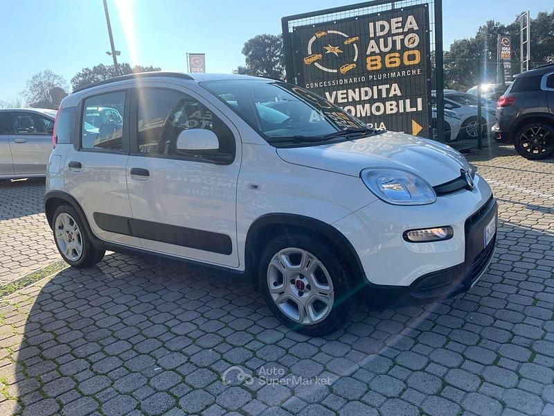 Bianco Usata 2022 Fiat Panda City Life Due volumi | 8800 € (Ottimo prezzo) - Immagine 1/4