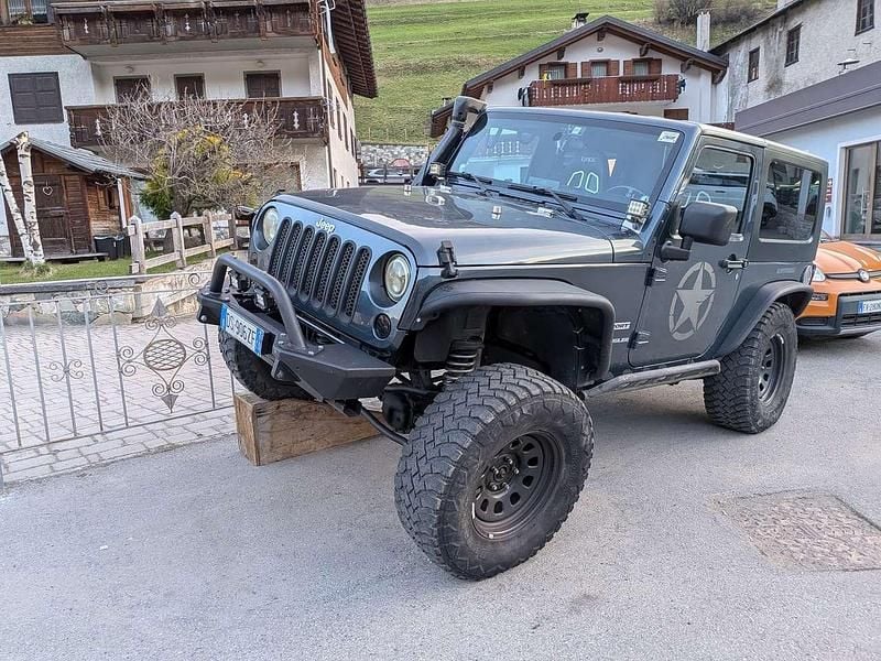 Usata Jeep Wrangler Sport 177 CV (130 kW) 2008 Blu/azzurro SUV