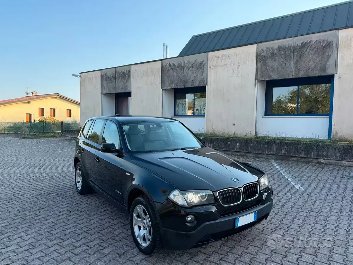 Usata BMW X3 Efficient Dynamics 177 CV (130 kW) 2009 Nero SUV