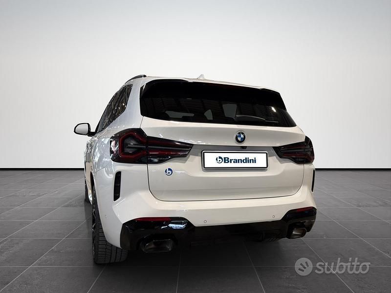 Usata BMW X3 M Sport 190 CV (139 kW) 2022 Gralpine white SUV