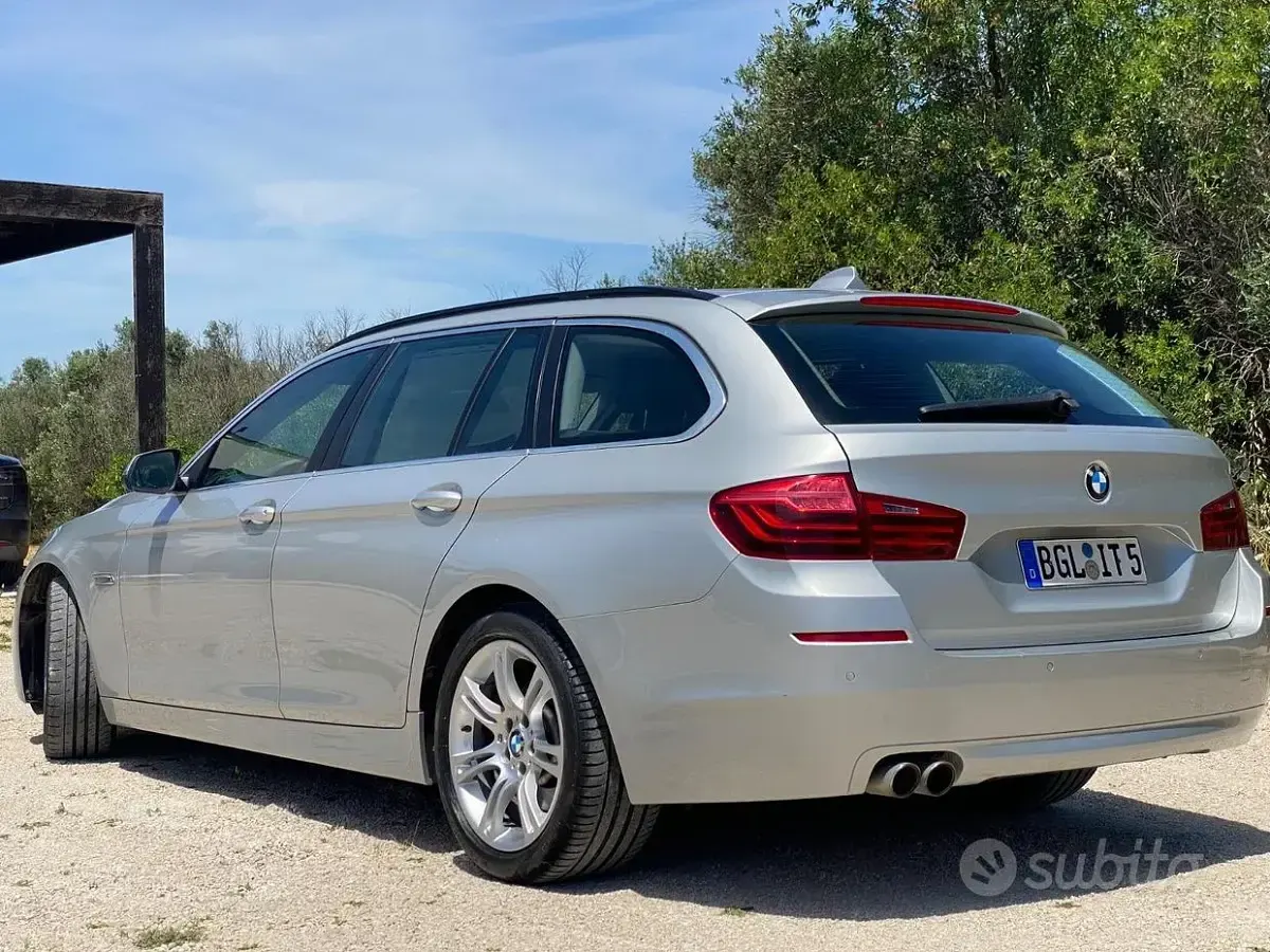 Usata BMW 518 150 CV (110 kW) 2014 Grigio Station wagon