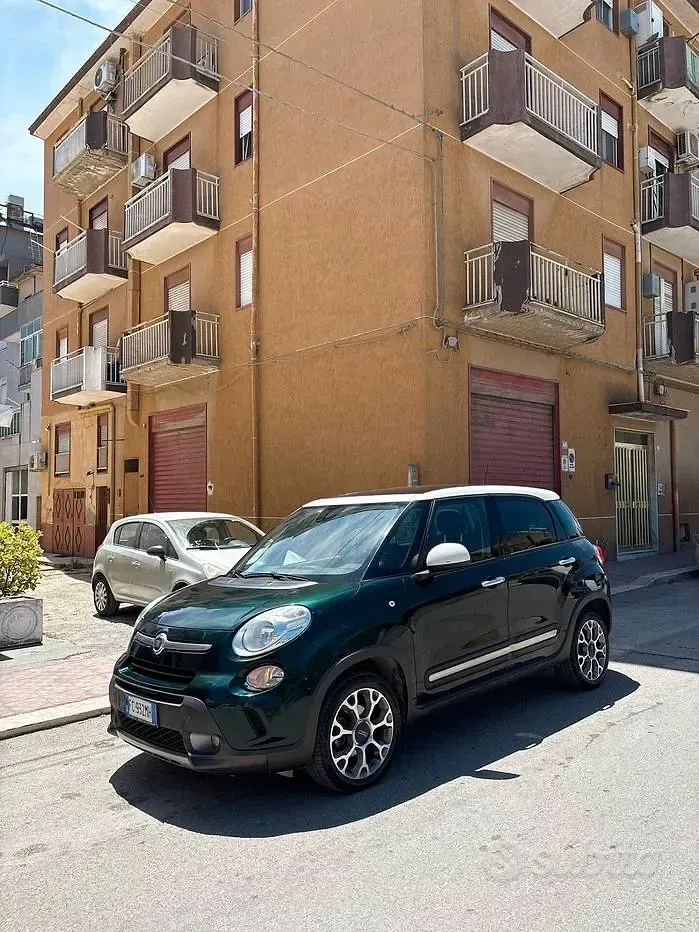 Usata Fiat 500L Pop 95 CV (69 kW) 2016 Verde Monovolume