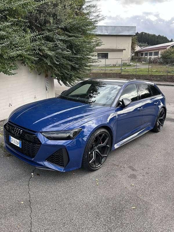 Usata Audi RS6 Performance 630 CV (463 kW) 2023 Blu/azzurro Station wagon