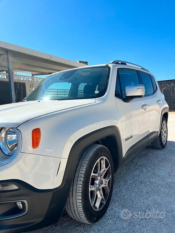 Usata Jeep Renegade Limited 120 CV (88 kW) 2017 Bianco SUV