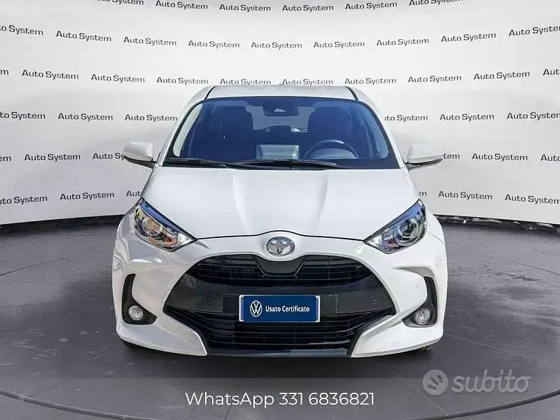 Brugt Toyota Yaris Active 72 HK (52 kW) 2022 Hvid Hatchback