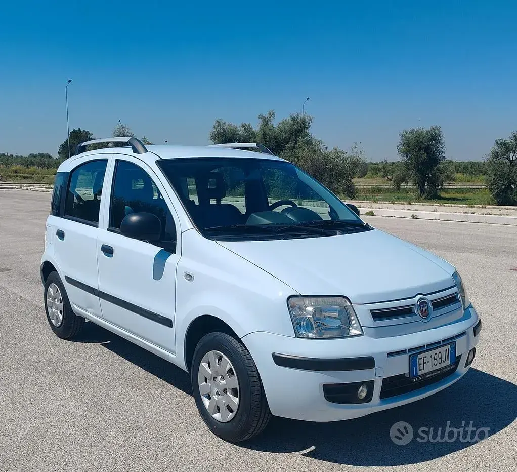 Usata Fiat Panda Dynamic 69 CV (50 kW) 2010 Grigio Utilitaria