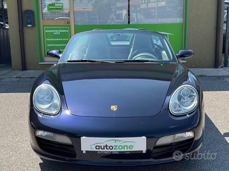 Usata Porsche Boxster 239 CV (175 kW) 2006 Blu Cabrio