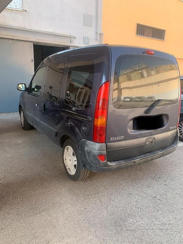 Usata Renault Kangoo 75 CV (55 kW) 2003 Blu Monovolume