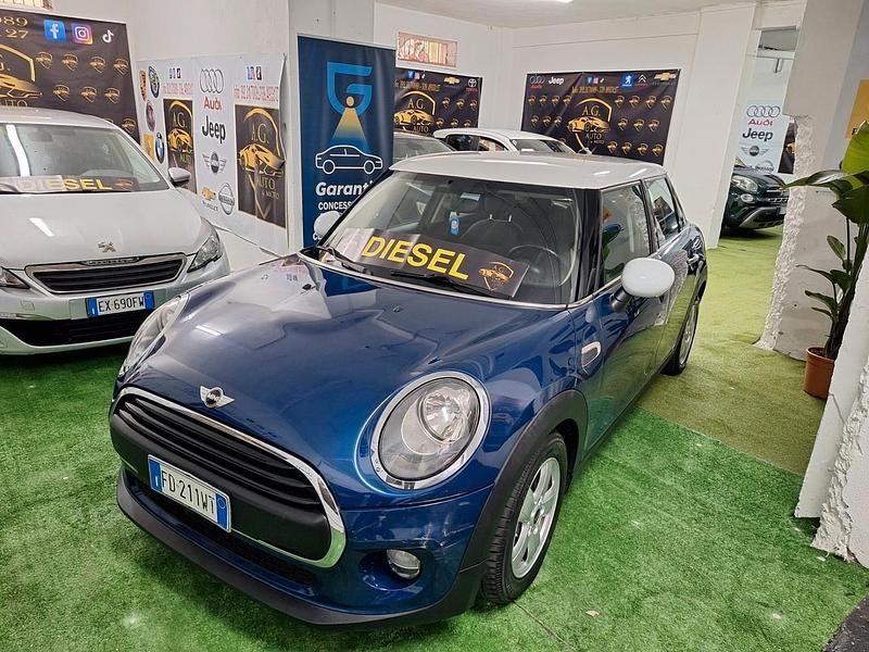 Usata Mini One D Hype 95 CV (69 kW) 2016 Blu Utilitaria