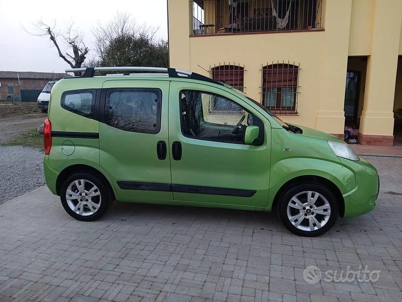 Usata Fiat Qubo Trekking 77 CV (56 kW) 2010 Verde Monovolume