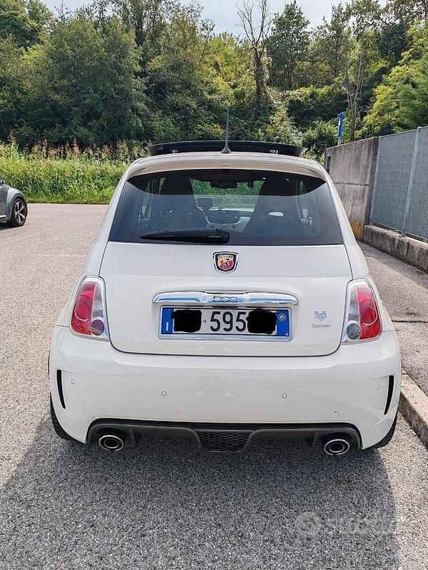 Usata Abarth 595 Turismo 160 CV (117 kW) 2014 Bianco