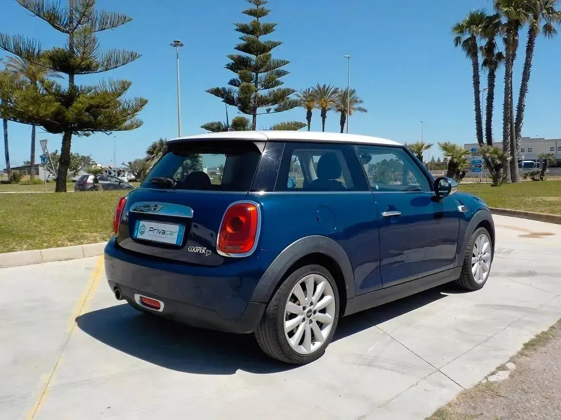Usata Mini Cooper D 116 CV (85 kW) 2014 Blu Utilitaria