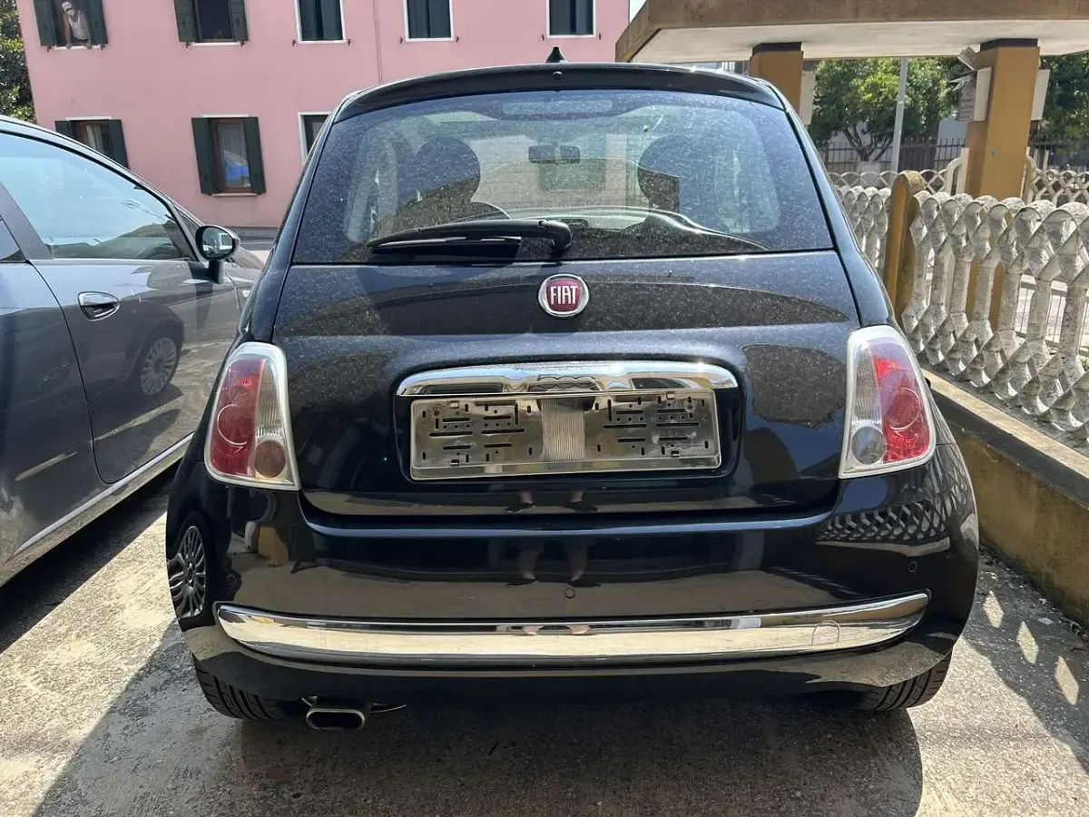 Usata Fiat 500 Lounge 69 CV (50 kW) 2013 Nero Utilitaria