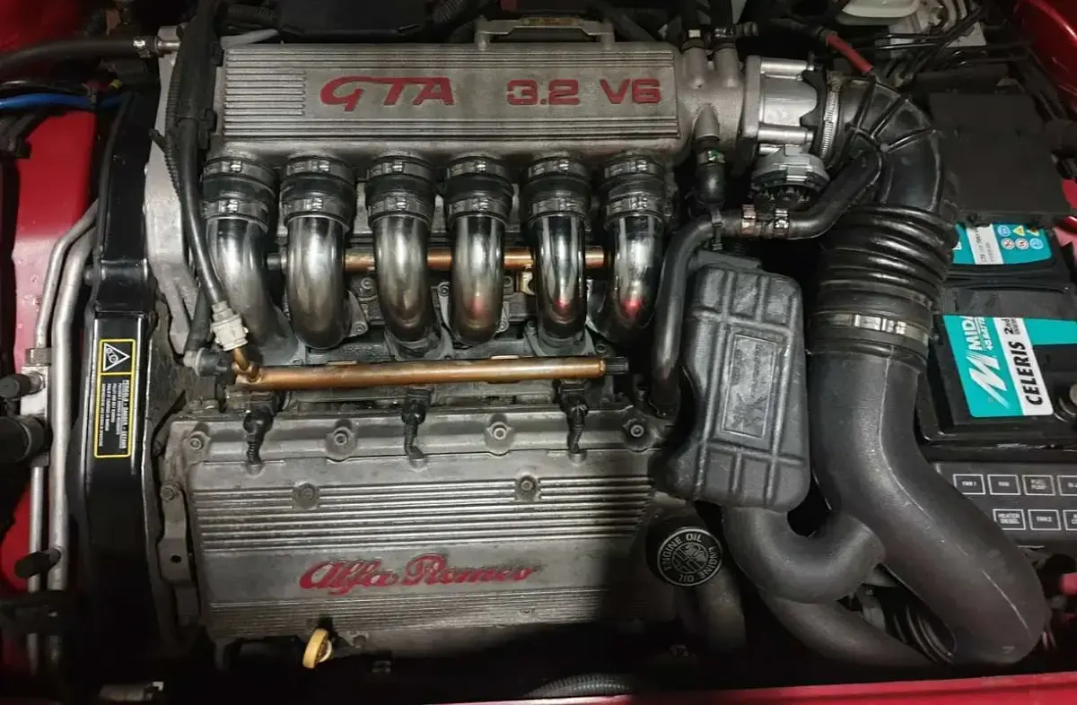 Usata Alfa Romeo 156 GTA 250 CV (183 kW) 2005 Rosso Berlina