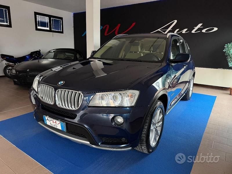 Usata BMW X3 150 CV (110 kW) 2015 Blu SUV