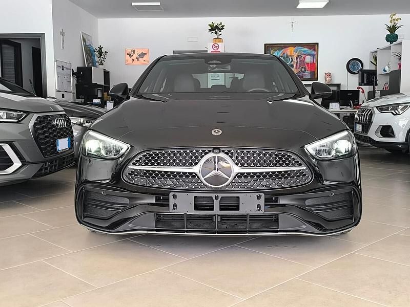 Usata Mercedes C220 AMG Line Premium Plus 197 CV (144 kW) 2024 Nero Berlina