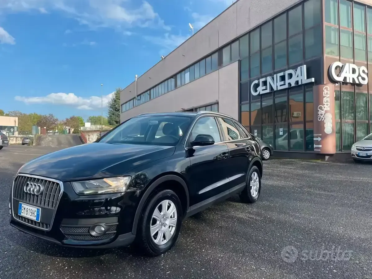 Usata Audi Q3 Advanced 140 CV (102 kW) 2012 Nero SUV