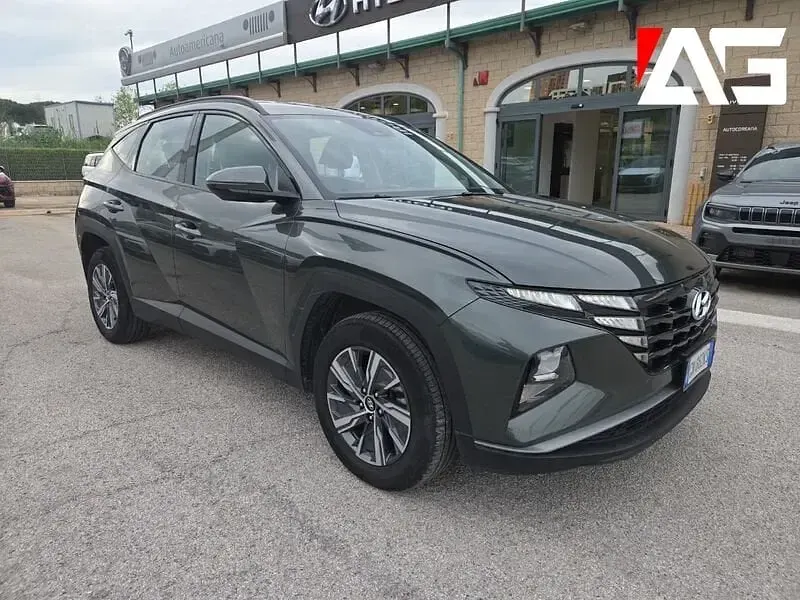 Usata Hyundai Tucson 230 CV (169 kW) 2023 Verde SUV