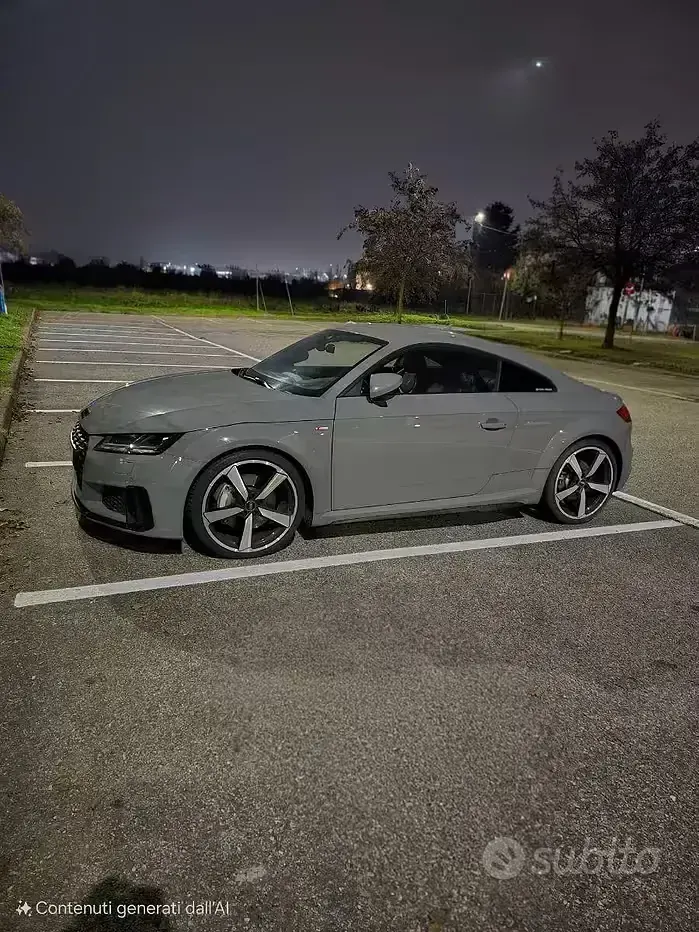 Usata Audi TT Design 245 CV (180 kW) 2021 Grigio Coupé