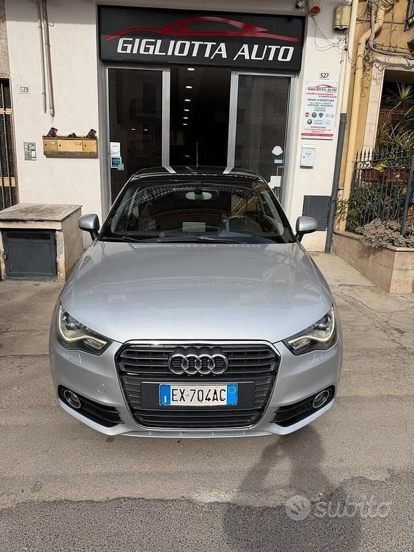 Usata Audi A1 Ambition 90 CV (66 kW) 2014 Grigio Utilitaria