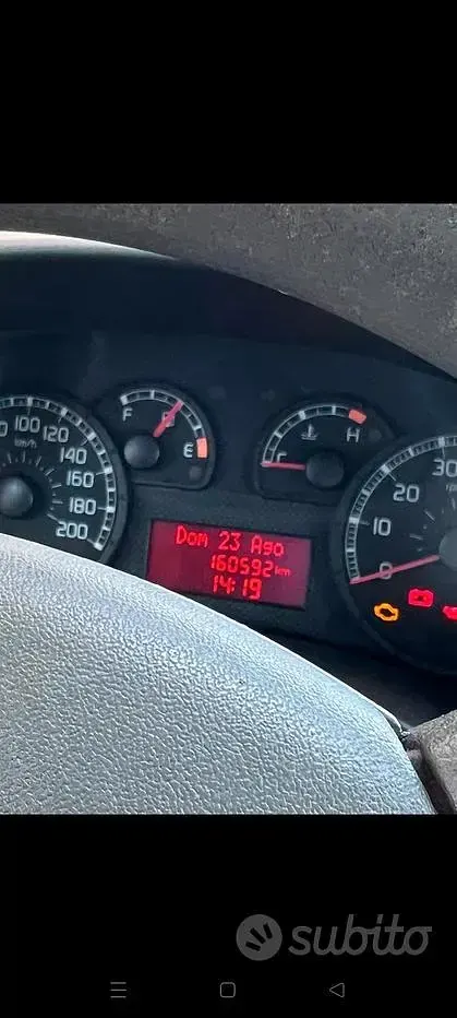 Usata Fiat Panda 60 CV (44 kW) 2010 Arancione Utilitaria