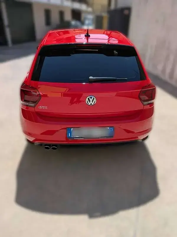 Usata VW Polo GTI 200 CV (147 kW) 2019 Rosso Utilitaria